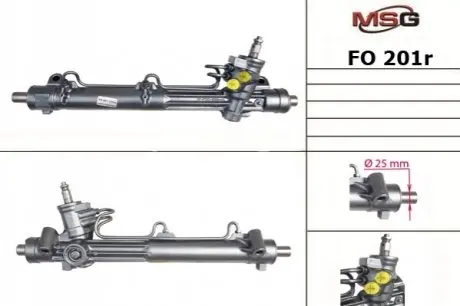 Рульова рейка з гуртом FORD COUGAR (EC_) 98-01,MONDEO I (GBP) 93-96, MONDEO I седан (GBP MSG FO201R