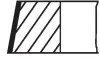 А_Комплект поршневых колец Mahle VW/AUDI/SKODA Octavia,Golf,Jetta,Passat,Polo,Touran 1,4-1,6 04-10 MAHLE / KNECHT 03084N0 (фото 2)