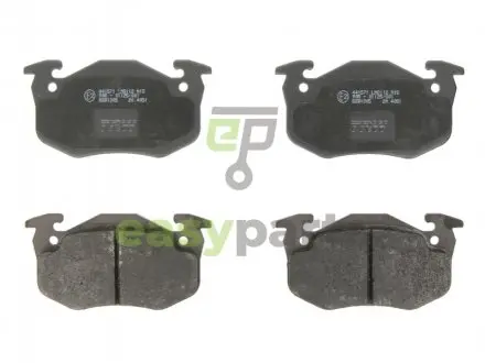Тормозные колодки дисковые CITROEN - PEUGEOT Saxo/Xsara/Xsara Estate/Break/ZX/106/205/205 Cabrio/206 TRW GDB1305