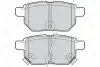 Тормозные колодки дисковые LEXUS/SUBARU/TOYOTA CT/Trezia/Auris/Corolla/Prius/Yaris &quot;1,0-1,8 &quot;R &quot;05&gt;&gt; Valeo 302085 (фото 2)