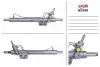 Рулевая рейка с ГУР восстановленная NISSAN NAVARA 2005-,PATHFINDER 2005-,TITAN 2003-, ARMADA 2005- MSG NI239R (фото 1)