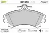Комплект тормозных колодок, дисковый тормоз Valeo 301318 (фото 1)