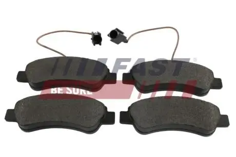 Колодки гальмівні дискові задні CITROEN JUMPER 06-14, FIAT DUCATO 06-14, PEUGEOT BOXER 06-14 FAST FT29098HD