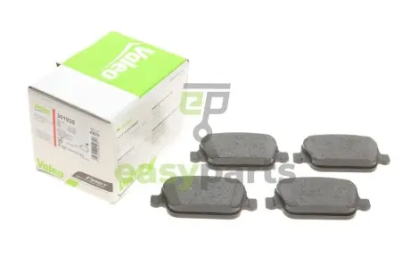Колодки гальмівні (задні) Ford Focus/Galaxy/Mondeo/S-Max/Kuga 05-15/Volvo S80/V70/XC70 06-16 Valeo 301935