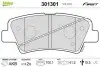 Гальмівні колодки дискові HYUNDAI/KIA Grandeur/i10/Sonata/Tucson/Optima/Soul "1,0-3,3 "R "04>> Valeo 301301 (фото 1)