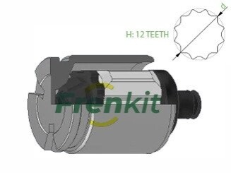 Поршень гальмівного супорта BMW X3 (F25) 10-17, X4 (F26) 14-18, Z4 (E89) 09-16, Z4 (E89) 11-16 FRENKIT K425203