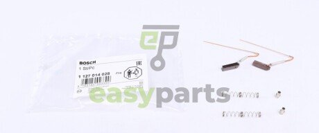 Щетки генератора Peugeot Partner/Expert/Fiat Scudo/Citroen Berlingo 96- (6x4x17.5) (угольные) BOSCH 1 127 014 028 (фото 1)