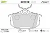 Комплект тормозных колодок, дисковый тормоз Valeo 301319 (фото 1)