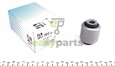 Сайлентблок рычага (переднего/снизу/сзади) BMW 5 (F10/-F13)/7 (F01-F04) 08- (43.3x55x14.3) RTS 017-00116