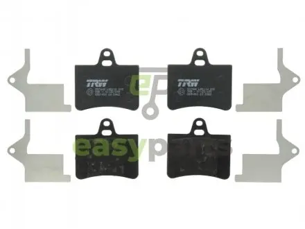 Комплект тормозных колодок задн. CITROEN C5 I, C5 II 1.6D-3.0 03.01- pr50001413 rs083020 TRW Gdb1450