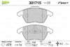 Тормозные колодки дисковые CITROEN/PEUGEOT C4/207/208/3008/307/308/RCZ &quot;1,6-2,0 &quot;F &quot;03&gt;&gt; Valeo 301715 (фото 1)