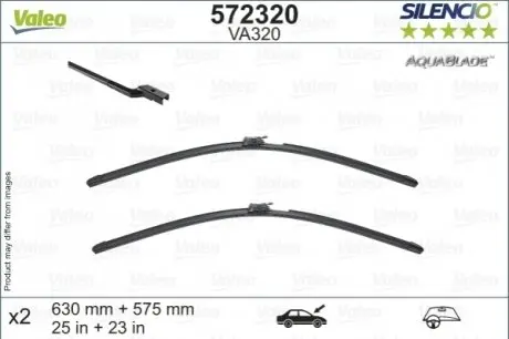 Щітка склоочисника Valeo 572320