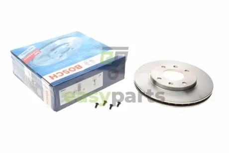 Диск гальмівний (передній) Peugeot 206 1.4/1.6 98-12 (247.4x20.4) BOSCH 0986478370