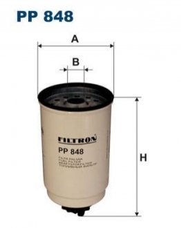 Топливный фильтр FILTRON PP 848