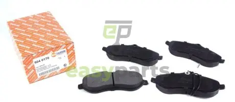 Колодки тормозные (передние) Citroen Jumpy/Fiat Scudo/Peugeot Expert 1.6-2.0 07- AUTOTECHTEILE 504 0170