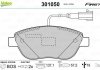 Комплект тормозных колодок, дисковый тормоз Valeo 301050 (фото 1)