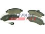 Колодки тормозные дисковые задние CITROEN JUMPER 06-н.в., FIAT DUCATO 06-н.в. FAST FT29098 (фото 2)