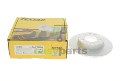 Диск гальмівний (задній) Skoda Fabia/Octavia/Roomster 98-/VW Golf IV (230x9) PRO TEXTAR 92082503