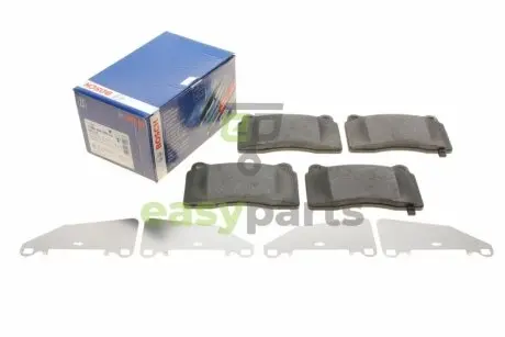 Колодки гальмівні (передні) Honda Civic 12-/Mitsubishi Lancer 95-15/Subaru Impreza 99-13 (Brembo) BOSCH 0986494395