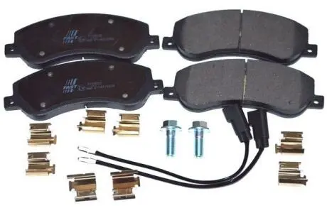 Колодки тормозные дисковые передние FORD TRANSIT 06-14, VW AMAROK 10-н.в. FAST FT29522