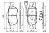 Фото 7 - тормозные колодки дисковые ALFA ROMEO Giulietta F'1,4-2,010>> BOSCH 0986494680 Тормозные колодки дисковые ALFA ROMEO Giulietta F'1,4-2,010>> BOSCH 0986494680 (фото 7)
