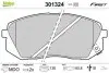 Тормозные колодки дисковые HYUNDAI/KIA i40/Soul/Sportage &quot;1,6-2,0 &quot;F &quot;10&gt;&gt; Valeo 301324 (фото 1)