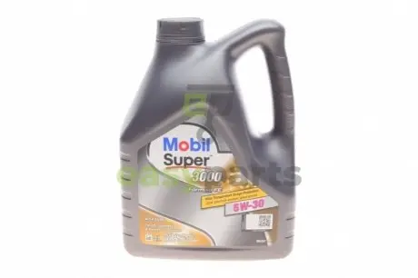 Олива двигуна 4L Super 3000 X1 Formula FE 5W30 (Ford WSS-M2C-913-B & WSS-M2C913-A) MOBIL 152564