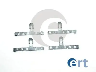 Монтажный к-кт тормозных колодок ERT 420005