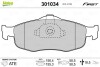 Тормозные колодки дисковые FORD Cougar/Mondeo/Scorpio "1,6-2,9 "F "86-01 Valeo 301034 (фото 1)