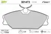 Комплект тормозных колодок, дисковый тормоз Valeo 301473 (фото 1)