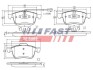 Колодки тормозные дисковые передние FIAT DOBLO 09-16, OPEL COMBO 11-18 FAST FT29157 (фото 1)