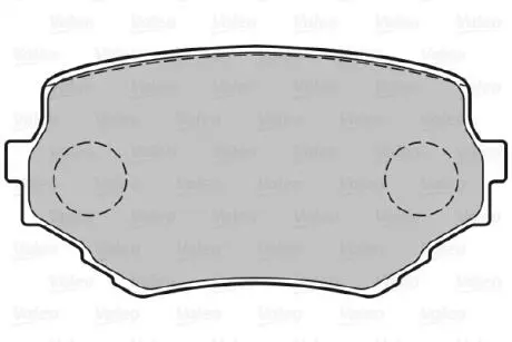 Гальмівні колодки дискові SUZUKI GrandVitara/Vitara "1,6-2,7 "F "90-03 Valeo 301534