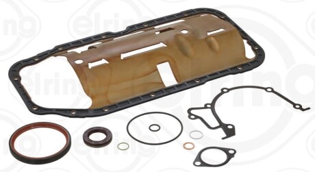 Комплект прокладок двигуна (нижній) Opel Astra F/Vectra A 1.8/2.0 16V 92-01 ELRING 164350