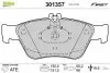 Комплект тормозных колодок, дисковый тормоз Valeo 301357 (фото 1)
