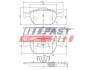 Колодки тормозные дисковые передние FORD CONNECT 02-13, FOCUS I 98-04 FAST FT29546 (фото 1)