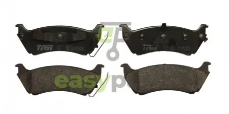 Колодки тормозные дисковые задние MERCEDES-BENZ M-CLASS (W163) 98-05 TRW GDB1379