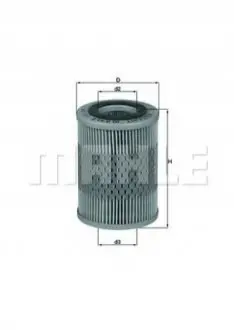 Масляный фильтр OPEL VECTRA B 2.0D 11.96-04.02 WL7229WI PXL289 H7161X MAHLE / KNECHT OX 159 D