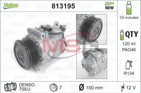 Компрессор Valeo 813195