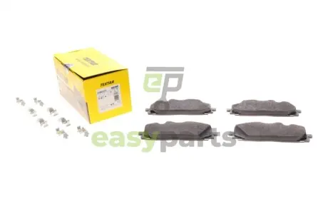 Колодки гальмівні (передні) Audi A5/Q7 2.0-3.0 D 15-/VW Touareg 17- (Akebono) TEXTAR 2586101