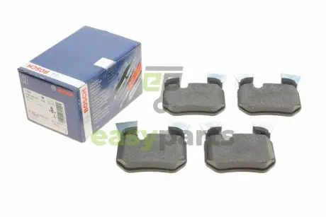 Колодки гальмівні (задні) BMW 1(E81/82/87)/3 (E90/E91/E92/E93) 04-13 BOSCH 0986494421