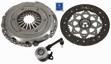 Комплект сцепления RENAULT Megane/Scenic/GrandScenic "1,9-2,0 "03>> SACHS 3000990407