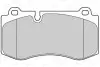 Тормозные колодки дисковые MERCEDES CLS/E-Class/S-Class/SL &quot;F &quot;05-13 Valeo 302283 (фото 2)