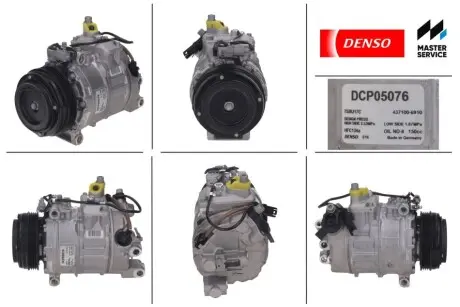 Компрессор новый BMW 5 (F10) 10-, BMW 6 F06 12-18, BMW X5 F15 13-18 DENSO DCP05076