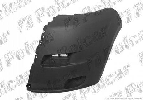 Клик бампера передний левый Boxer/Ducato/Jumper 06-14 (темно-серый)) Polcar 577017-J