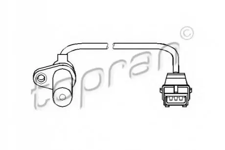 HP CITROEN датчик обертів двигуна Jumper,Boxer,Ducato 2.8D 01- TOPRAN / HANS PRIES 721 687