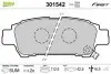 Тормозные колодки дисковые YOYOTA Avensis/Previa &quot;2,0-2,4 &quot;R &quot;00-09 Valeo 301542 (фото 1)