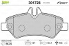 Тормозные колодки дисковые MB/VW Sprinter/Crafter &quot;1,8-3,5 &quot;R &quot;06&gt;&gt; Valeo 301728 (фото 1)