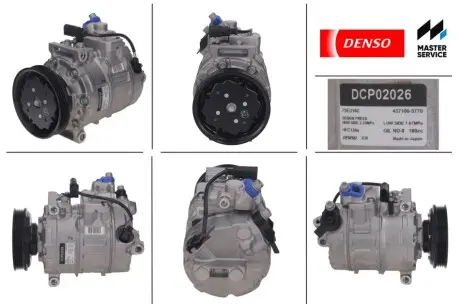 Компрессор новый AUDI A4 (8E2, B6) 00-04, A4 Avant (8E5, B6) 01-04 DENSO DCP02026