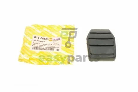 Накладка педалі зчеплення Renault Laguna I/Master I-II/Opel Movano 98- AUTOTECHTEILE 511 0053