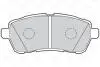 Гальмівні колодки дискові FORD/MAZDA Fiesta/2 "1,25-1,6 "F "07>> Valeo 302220 (фото 1)
